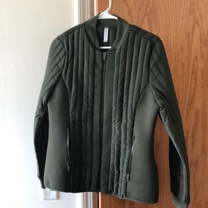Green Bomber Jacket